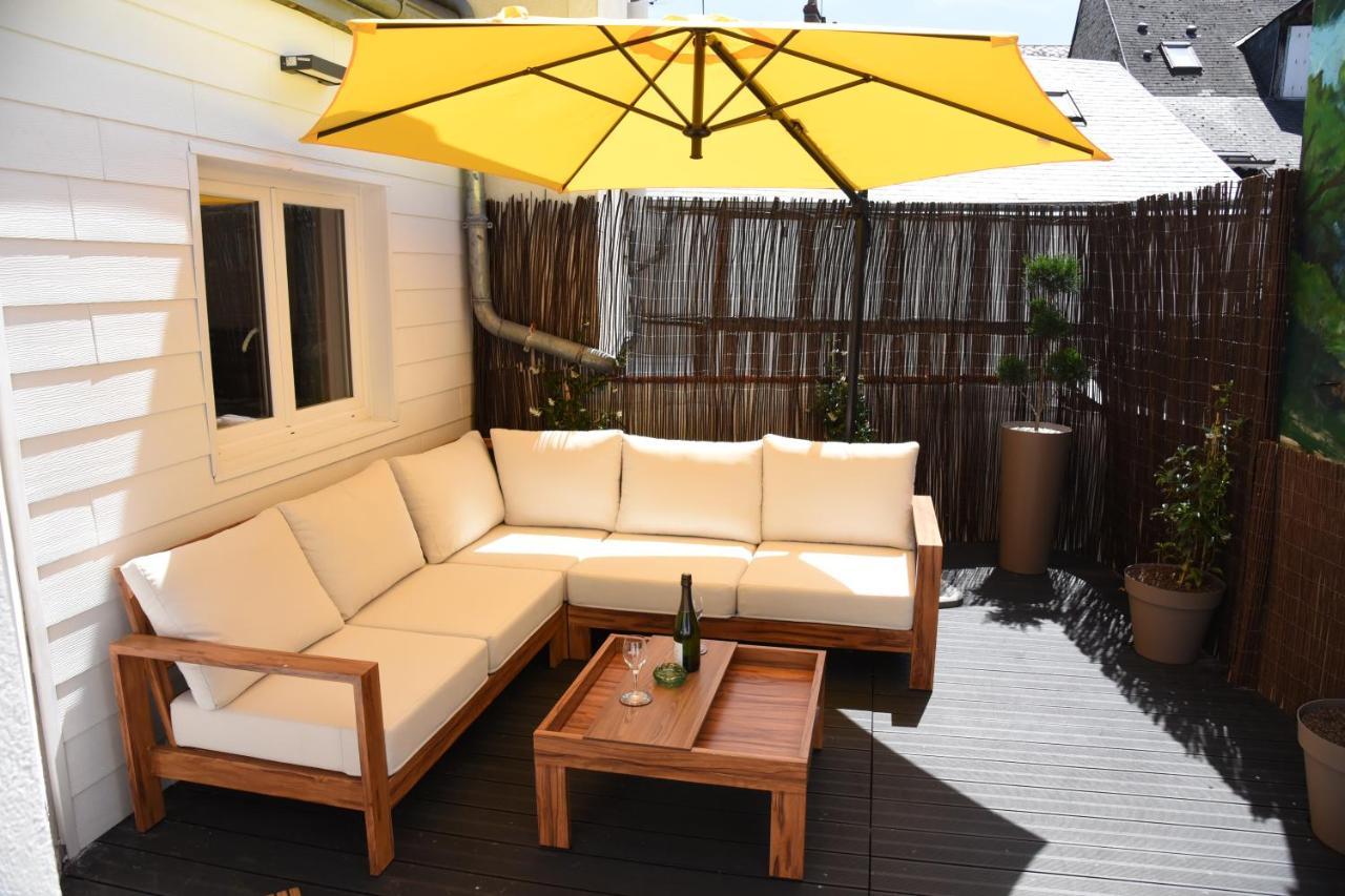 Апартаменты Kimme Blue - Terrasse Exceptionnelle Plein Centre Орлеан Экстерьер фото